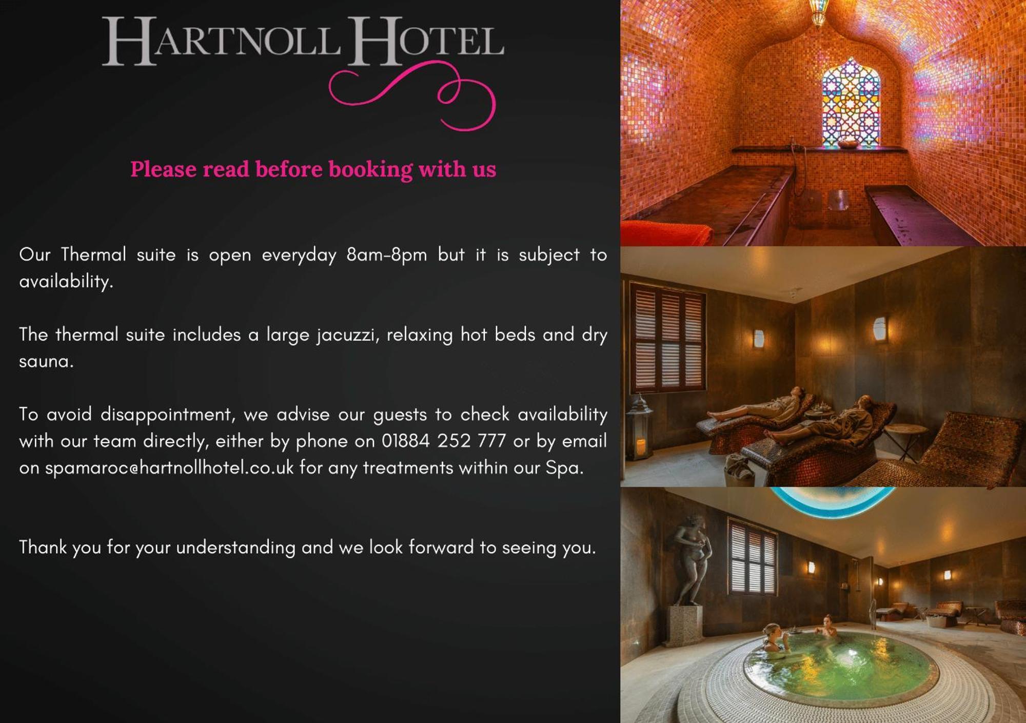 Hartnoll Hotel & Spa Tiverton  Extérieur photo